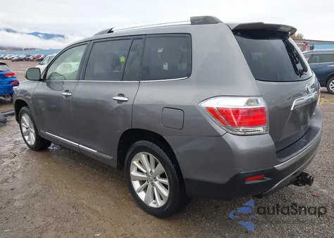 2013 Toyota Highlander Hybrid Limited V6 из США, поврежденный, VIN JTEDC3EH4D2012859